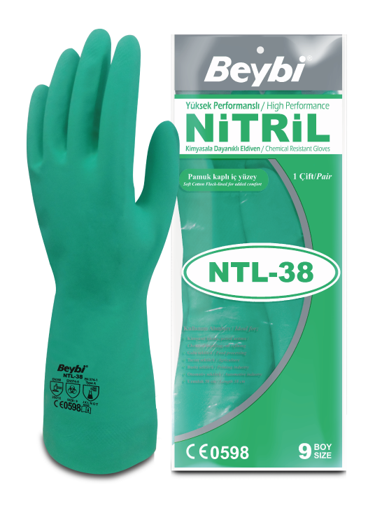 NTL38 Nitril İş Eldiveni