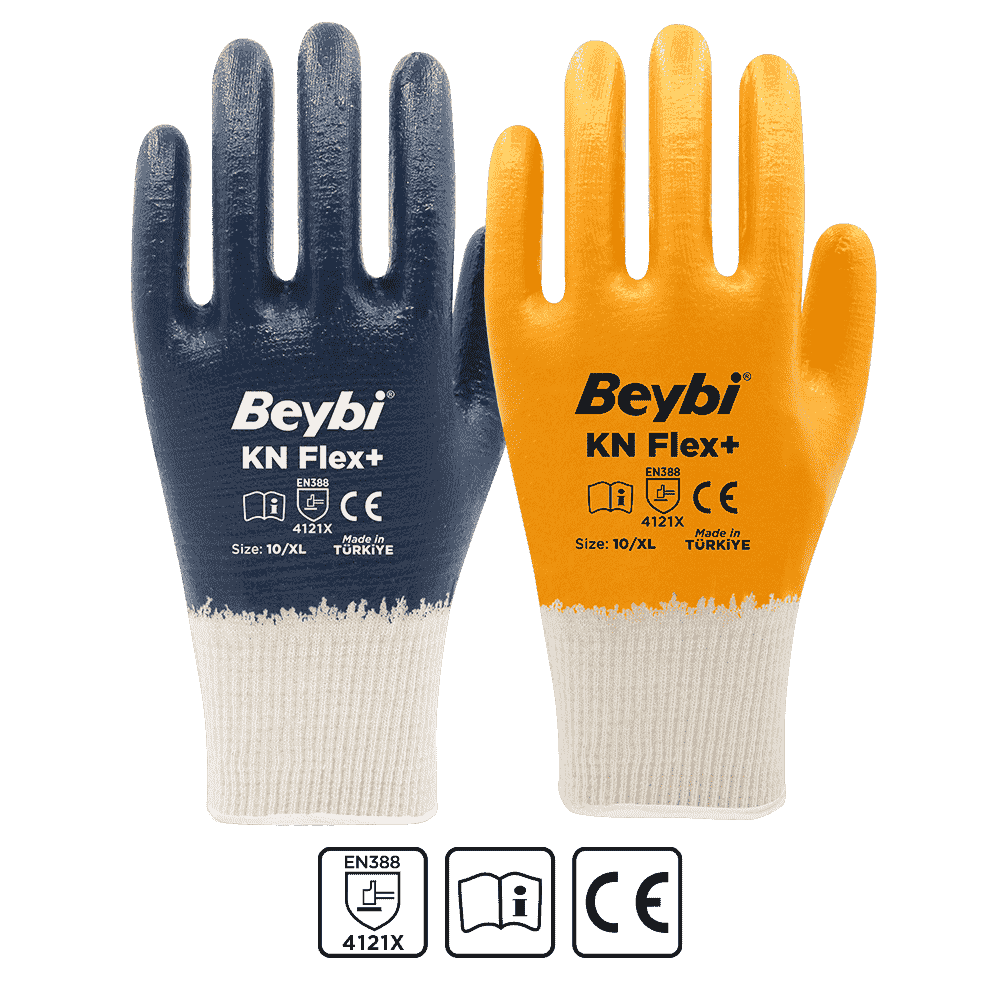KN Flex+ Cotton Nitrile Gloves