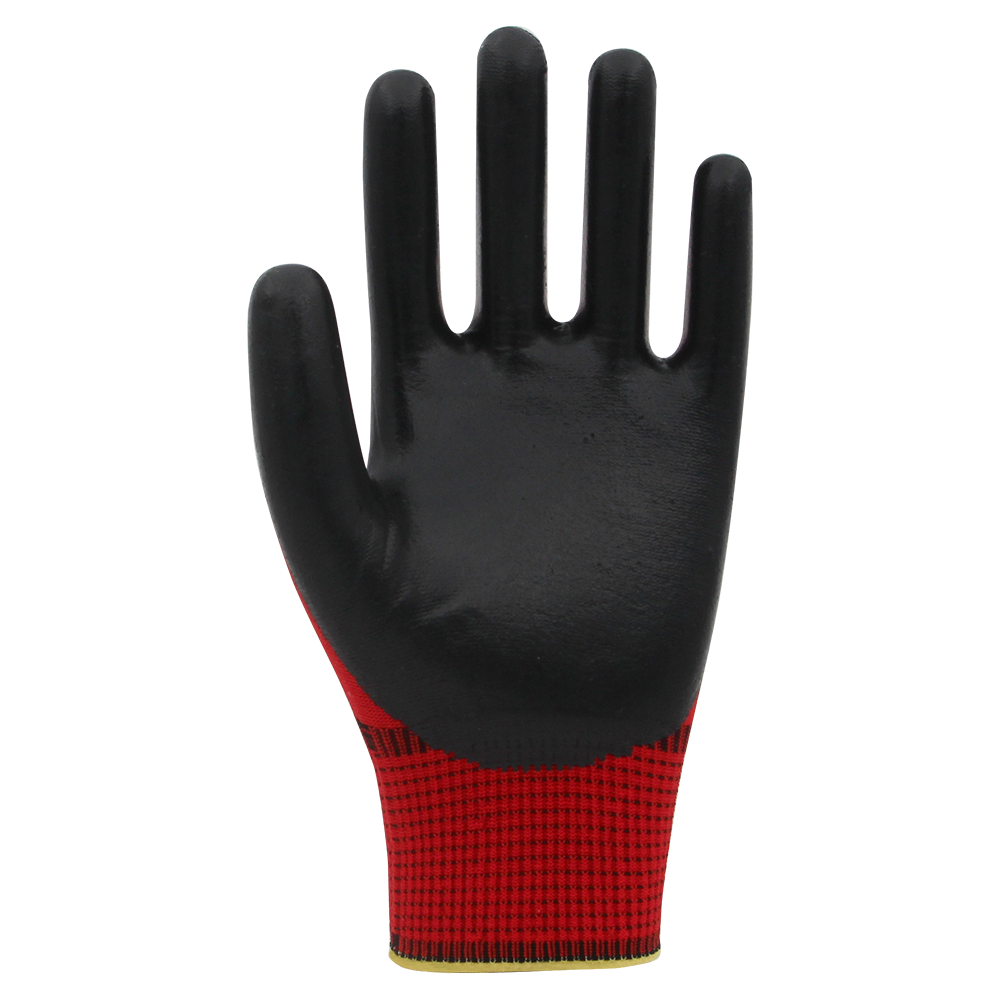 PN75 Polyester Örme Nitril Eldiven