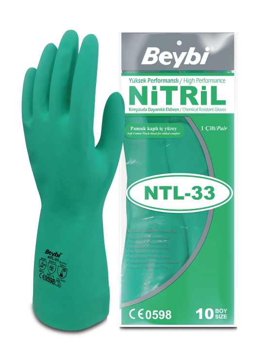 NTL33 Nitril İş Eldiveni