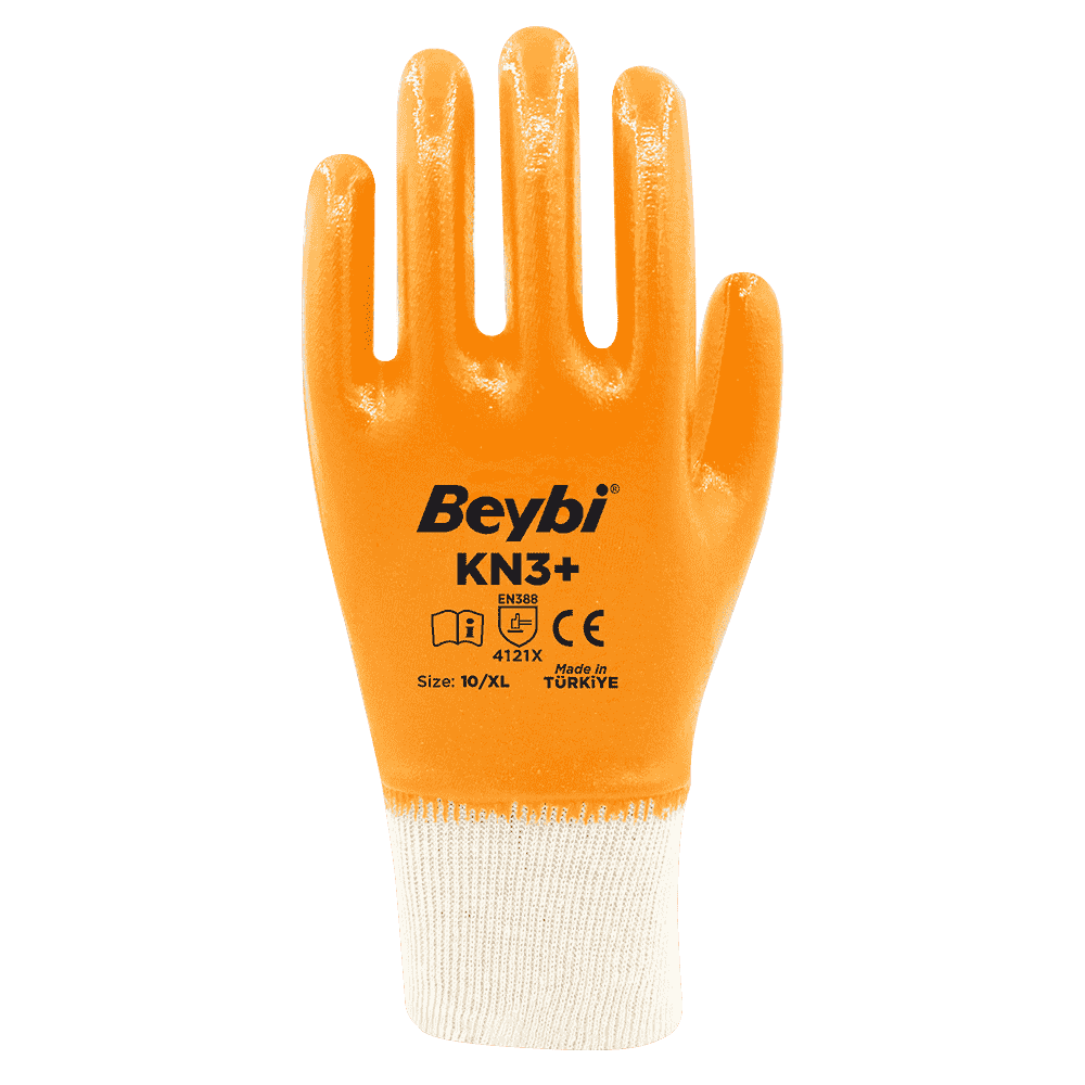 KN3+ Cotton Nitrile Gloves