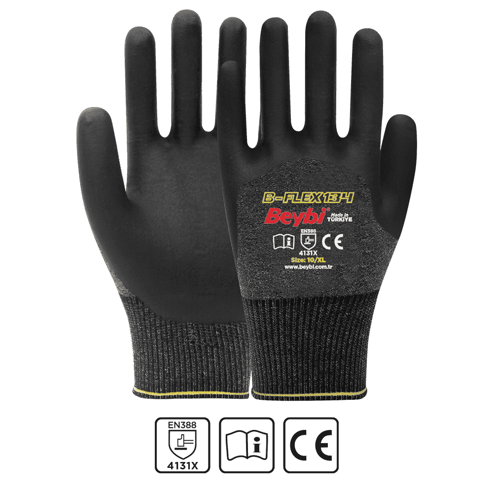 B-Flex134 Lycra Nitrile Gloves