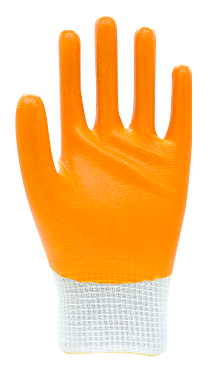 PN7+ Polyester Örme Nitril Eldiven